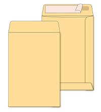 Почтовый пакет MULTIPACK С5 (160x230 мм), стрип крафт